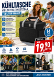Designer-Kühltasche 14 Liter – Hält Getränke kalt. Auch mit Kühl-Akkus zu verwenden.
