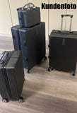 Vierteiliges Black Style Business Kofferset! 4-tlg. Komplettpreis. Sonderposten.