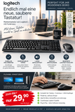 Logitech kabellose Tastatur mit Funkmaus. Eine der besten Marken-Tastaturen der Welt. Und so preiswert!