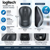 Logitech kabellose Tastatur mit Funkmaus. Eine der besten Marken-Tastaturen der Welt. Und so preiswert!