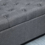 Sitzbank Polsterbank mit Stauraum Truhenbank Flur Schlafzimmer Wohnzimmer, diverse Farben. 100 x 40 x 44 cm