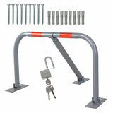 Parkplatzsperre klappbar mit Schloss & 3 Schlüsseln – 80 cm