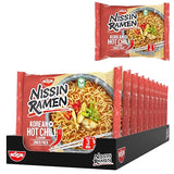 10 Mahlzeiten für Mitarbeiter: Instant-Weizennudeln mit scharfer Würzmischung – Korean Hot Chili  10er Pack.