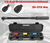 Drehmomentschlüssel 20–210 Nm – der universelle Allrounder für Auto, Motorrad, Werkstatt & Bau