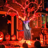 Halloween Fliegende Hexe, in Lebensgröße, für Baumstämme oder Säulen