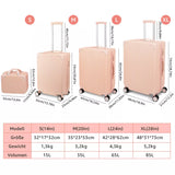 Mint Candy Style Business Kofferset! 4-tlg. Komplettpreis. Sonderposten.