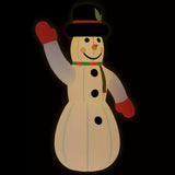 Schneemann - aufblasbar. Mit LED-Beleuchtung. Bester Blickfänger. 1,95 - 10 Meter Höhe.