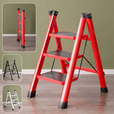 Dreistufige Klapptrittleiter, stabil, bis 250 kg belastbar. 3 Farben lieferbar.