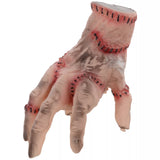 Halloween Grusel Hand vernarbt. Realistisch 21 cm mit Soundfunktioin