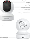 Reolink E1  – Smarte 3MP WLAN Internet Innenkamera mit Personen- & Haustiererkennung