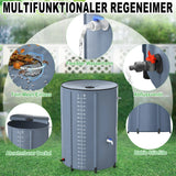Regentonnen. 200-750 Liter. Warum zahlen, wenn Wasser gratis vom Himmel kommt?