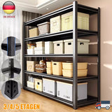 Schwerlastregale der neuen Generation. 80-200 cm Höhe. Verschiedene Größen. Mit 3, 4 oder 5 Böden.