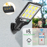 Solar-LED-Wandlampen (4-8-12er Set) mit Bewegungsmelder. Solarleuchten für Außen mit Bewegungsmelder – wetterfest &amp; kabellos