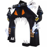 Halloween aufblasbarer Bogen 300 cm Halloween-Deko mit LED-Beleuchtung