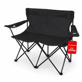 Campingsofa faltbar Camping Bank schwarz. Faltbar für 2 Personen. Nur 3,2 Kg. Immer dabei.