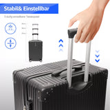 Vierteiliges Black Style Business Kofferset! 4-tlg. Komplettpreis. Sonderposten.