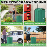 Regentonnen. 200-750 Liter. Warum zahlen, wenn Wasser gratis vom Himmel kommt?