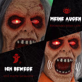 Halloween Dekoration Gefangener 85 cm mit LED-Lichter, Soundfunktion