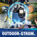 Inverter, Kompakter Stromerzeuger, 1000W. Benzin Stromgenerator Notstromaggregat