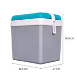Stabile Kühlbox 24 Liter Inhalt. Für kalte Getränke und alles was man im Sommer braucht.