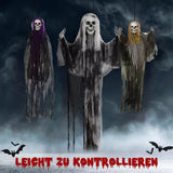 Halloween 3er-Set Skelett in Lebensgröße 90/110/200cm Hängend