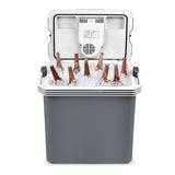 25 Liter Kühlbox, mobile Kühltruhe, Mini-Kühlschrank 12 Volt / 230 Volt