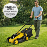 Sonderposten: Akku-Rasenmäher 20 V inklusive Akku & Ladegerät | Brushless | 33 cm | Mulchfunktion