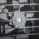 Elektrischer 3000 Watt Heizlüfter 2 Heizstufen schwarzes Gehäuse. Thermostat.