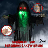 Halloween Hängendes Monster 183 cm mit LED-Lichter Soundfunktion