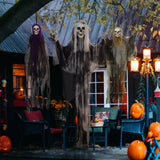Halloween 3er-Set Skelett in Lebensgröße 90/110/200cm Hängend