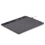 Mauspad mit 15 W Handy-Qi-Ladefunktion & Smartphone-Halter