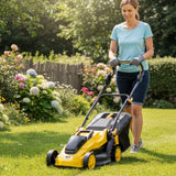 Sonderposten: Akku-Rasenmäher 20 V inklusive Akku & Ladegerät | Brushless | 33 cm | Mulchfunktion