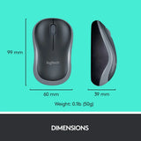 Deutsche Logitech MK Wireless Combo Funk-Tastatur plus Maus-Set. QWERTZ