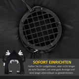 Halloween aufblasbarer Bogen 300 cm Halloween-Deko mit LED-Beleuchtung
