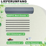 Regentonnen. 200-750 Liter. Warum zahlen, wenn Wasser gratis vom Himmel kommt?