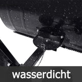 Effizienter Schneeschieber mit Rollen: Räumen Sie Schnee 3-4 mal schneller – Mit Luftbereifung