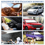 Auto-Sonnenschutz. Sonnenschutz-Schirm. Schnell geöffnet und platziert in Sekunden.