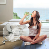Bodenventilator Windmaschine 120 Watt, stark aber sehr leise. 45 cm. 100 Watt!