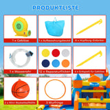Sommer-Hit! Hüpfburg 8-in-1 mit Wasserrutsche & Gebläse