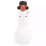 Schneemann - aufblasbar. Mit LED-Beleuchtung. Bester Blickfänger. 1,95 - 10 Meter Höhe.