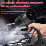 Black Edition Akku-LaubbläserBläser Pistolen-Laubbläser Extrempower mit bis zu 210 km/h. 2 Akus