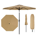 Sonderposten: Sonnenschirm Durchmesser Ø 270cm. UV-Schutz UPF50. knickbar. Höhe 236 cm.