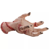 Halloween Grusel Hand vernarbt. Realistisch 21 cm mit Soundfunktioin