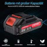 Sonderposten Plus: Akku-Kettensäge 4 und 6 Zoll. PLUS BAUSTRAHLER (Aufpreis 10,- €). Inkl. 2 Li-Ion-Akkus und Ladestation.