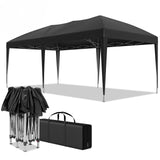 Faltpavillon 3 x 6 m – Pop-Up Pavillon inklusive Tragetasche. Sonnenschutz und leichter Regen. Ohne Seitenteile.