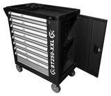 XXL Profi-Werkzeugwagen 8 Schubladen Werkstattwagen mit Werkzeug gefüllt. 89 kg Gesamtgewicht.