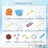 Planschen, Springen, Toben, Hüpfen und Spielen – 8-in-1 Hai-Wasserpark