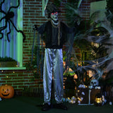 Halloween Dekoration Skelett Bräutigam 100 cm mit Geräuschen, Sound, Augenglühen