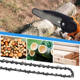 4x Ersatzketten 6 Zoll Sägeketten zu Mini-Akku-Kettensäge