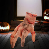 Halloween Grusel Hand vernarbt. Realistisch 21 cm mit Soundfunktioin